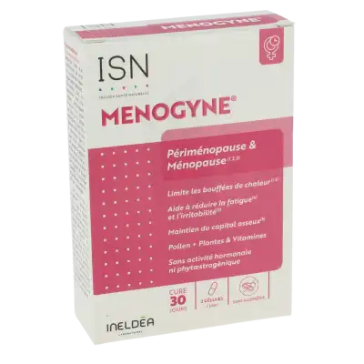 Menogyne Gél Pré-ménopause Ménopause B/60 à Castelsarrasin