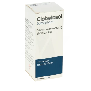 Clobetasol Substipharm 500 Microgrammes/g, Shampooing