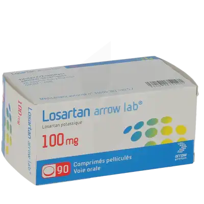 Losartan Arrow Lab 100 Mg, Comprimé Pelliculé à Casteljaloux