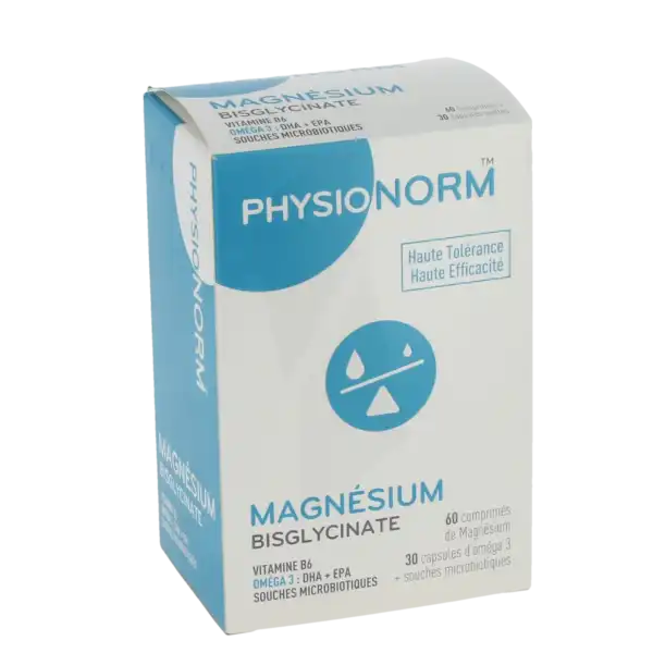 Immubio Physionorm Magnésium Comprimés + Gélules B/60+30