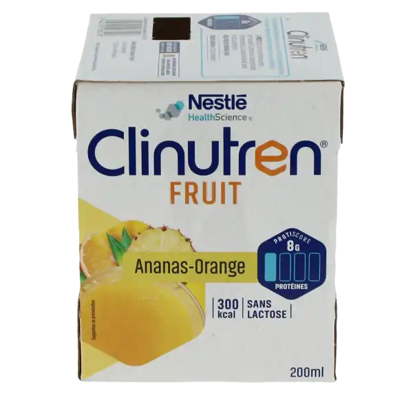 Clinutren Fruit Nutriment Ananas Orange 4briques/200ml