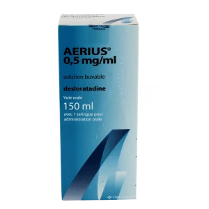 Aerius 0,5 Mg/ml, Solution Buvable
