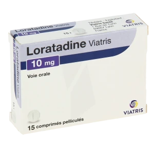 Loratadine Viatris 10 Mg, Comprimé Pelliculé