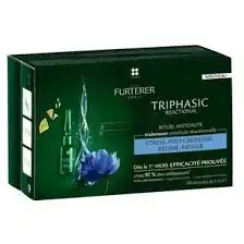 René Furterer Triphasic Reactional Traitement Antichute Réactionnelle 24 Ampoules X 5ml