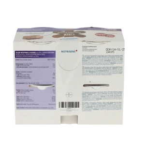 Nutrisens Cremeline Gourmande 2kcal Nutriment Tiramisu 4cups/125g