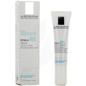 Hyalu B5 Yeux La Roche Posay Cr Soin Anti-rides à L'acide Hyaluronique T/15ml+mini Sérum