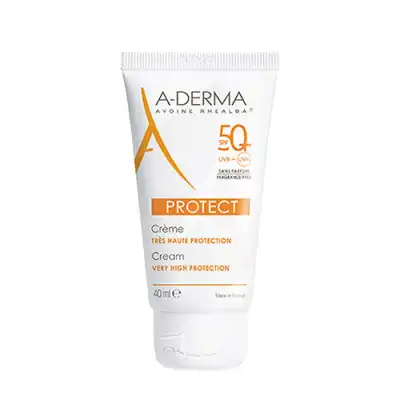 Aderma Protect Crème Très Haute Protection 50+ 40ml à GRENOBLE