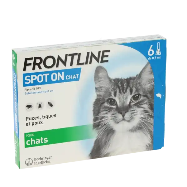 Frontline Spot On Chat, Solution Pour Spot-on