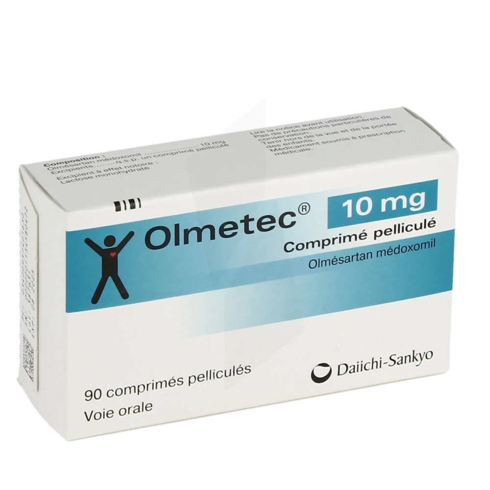 Olmetec 10 Mg, Comprimé Pelliculé