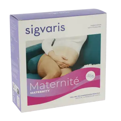 Sigvaris Maternite Transparent Collant  Femme Classe 2 Noir Small Normal à VALS-LES-BAINS