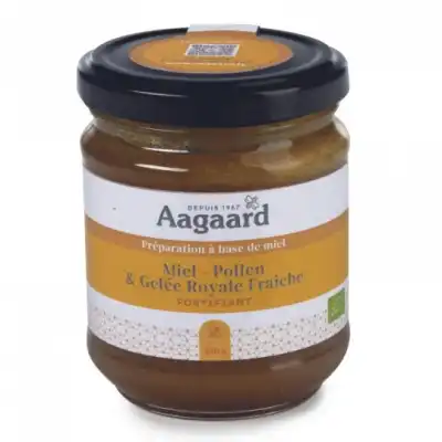 Aagaard Préparation Miel Pollen Gelée Royale 250g à Miraumont