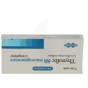 Thyrofix 88 Microgrammes, Comprimé