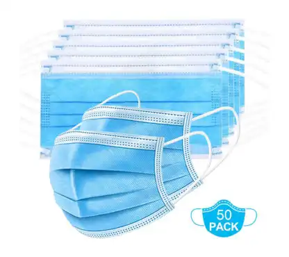 Masque Chirurgical 3 Plis En-14683 Type I B/50