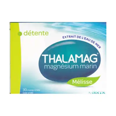 Thalamag Melisse Detente Magnésium Marin Cpr B/30 à Nice