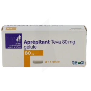 Aprepitant Teva 80 Mg, Gélule
