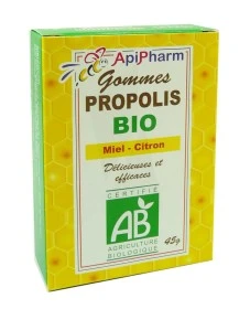 Gommes Propolis Bio Miel Citron