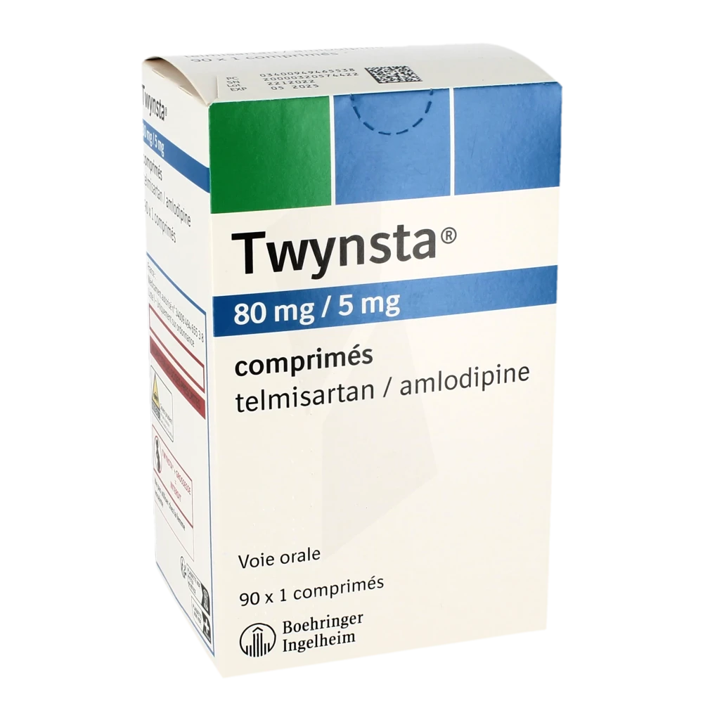 Twynsta 80 Mg/5 Mg, Comprimé