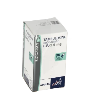 Tamsulosine Biogaran L.p. 0,4 Mg, Gélule à Libération Prolongée