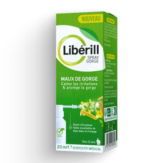 Libérill Spray Gorge Adulte Enfant +12ans Fl/20ml