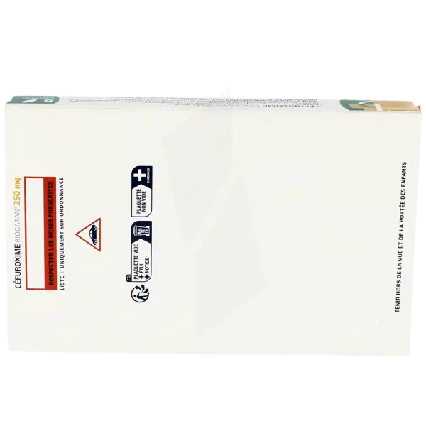 Cefuroxime Biogaran 250 Mg, Comprimé Pelliculé