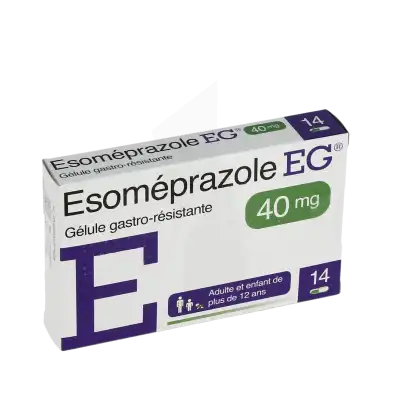 ESOMEPRAZOLE EG 40 mg, gélule gastro-résistante