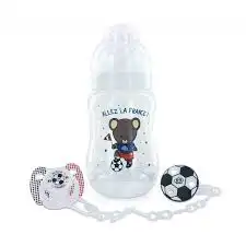 Remond Lo Biberon Coffret Foot 3mois+ Blanc 300ml