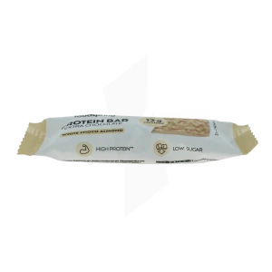 Foodspring Barre Protéinée Extra Chocolat Chocolat Blanc Amande 45g