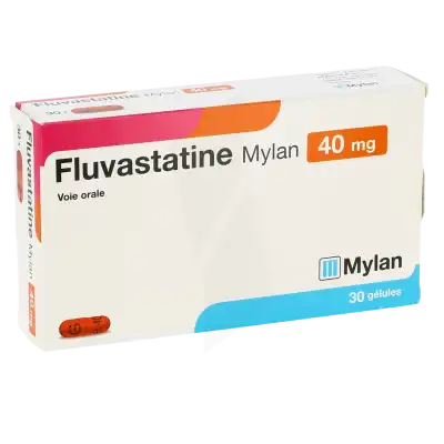 Fluvastatine Viatris 40 Mg, Gélule à GRENOBLE