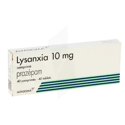 Lysanxia 10 Mg, Comprimé à CHAMPAGNOLE