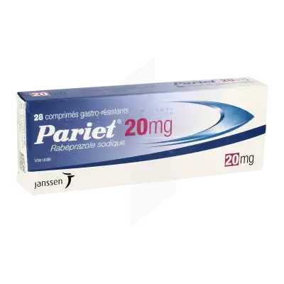 PARIET 20 mg, comprimé gastro-résistant