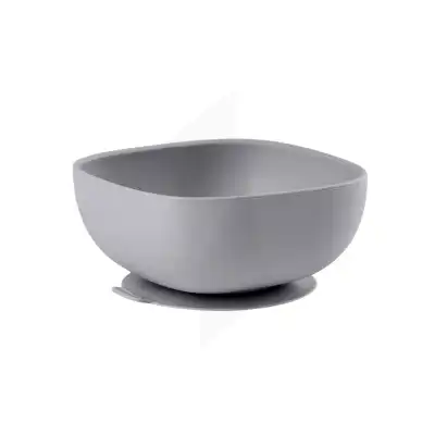 BEABA BOL VENTOUSE SILICONE GREY