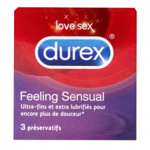 Durex Feeling Sensual Préservatif Pochette/3