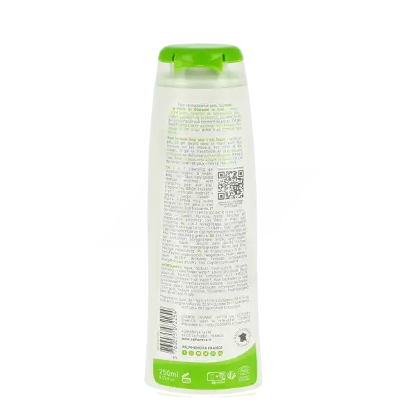 Alphanova Kids Bio "va Prendre Ta Douche!" Gel Poire Fl/250ml
