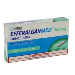 Efferalganmed 300 Mg, Suppositoire