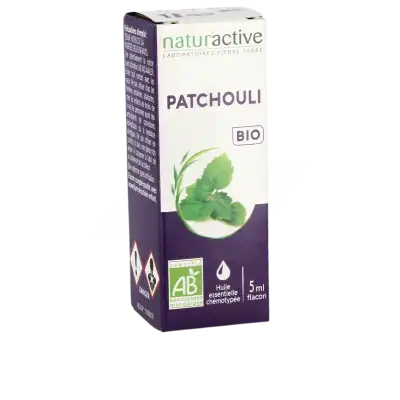 Naturactive Patchouli Huile Essentielle Bio (5ml) à LA COTE-SAINT-ANDRÉ