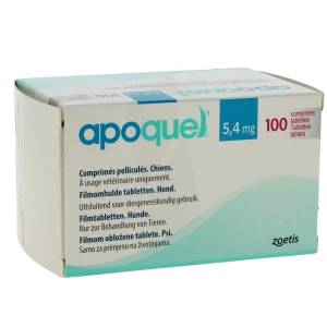 Apoquel 5,4 Mg Comprimes Pellicules Pour Chien, Comprimé Pelliculé