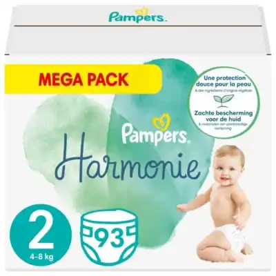 Pampers Harmonie Couche T2 Mégapack/93
