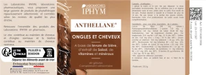 Iphym Conseil Anthellane Ongles & Cheveux Gélules B/60