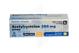 Acetylcysteine Arrow 200 Mg, Comprimé Effervescent
