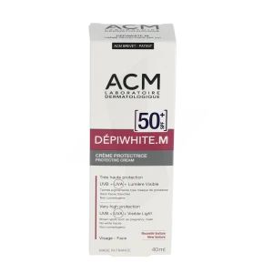 Acm Dépiwhite.m Spf50+ Crème Protectrice Invisible T/40ml