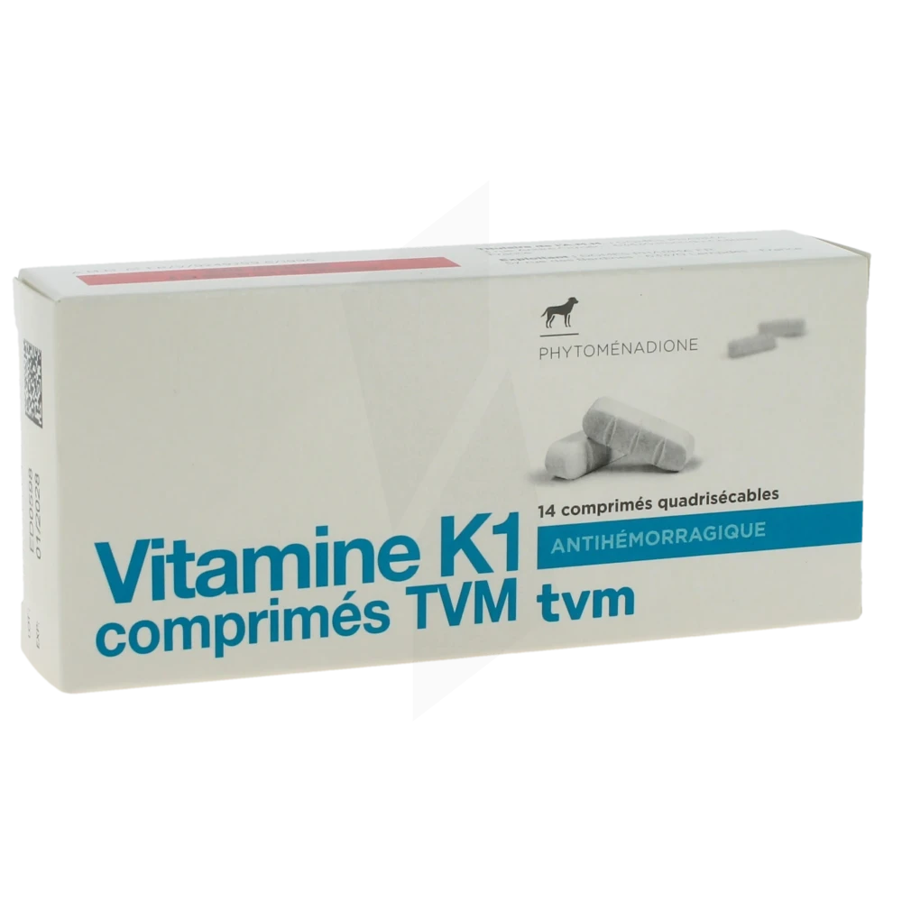 Vitamivet K1 50 Mg Comprimes Pellicules Pour Chiens, Comprimé