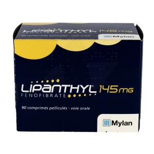 Lipanthyl 145 Mg, Comprimé Pelliculé