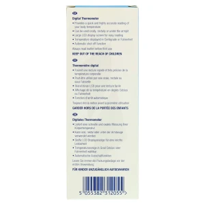 Alvita Thermomètre Digital Embout Rigide