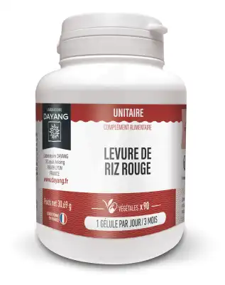 Dayang Levure De Riz Rouge Simple 90 Gélules à Le Teich
