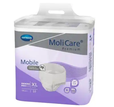 MoliCare Premium Mobile 8 Gouttes - Slip absorbant - Taille XL B/14