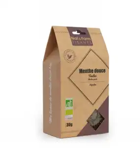 Nat&form Tisane Menthe Douce Bio Tisane B/30g à UGINE