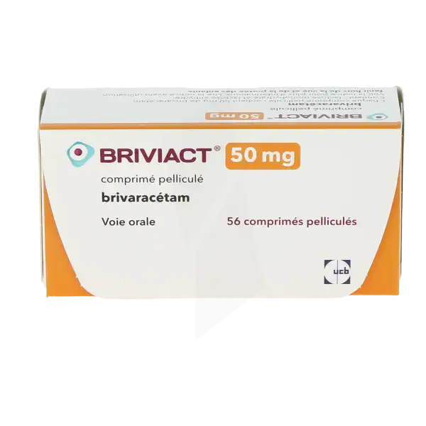 Briviact 50 Mg, Comprimé Pelliculé