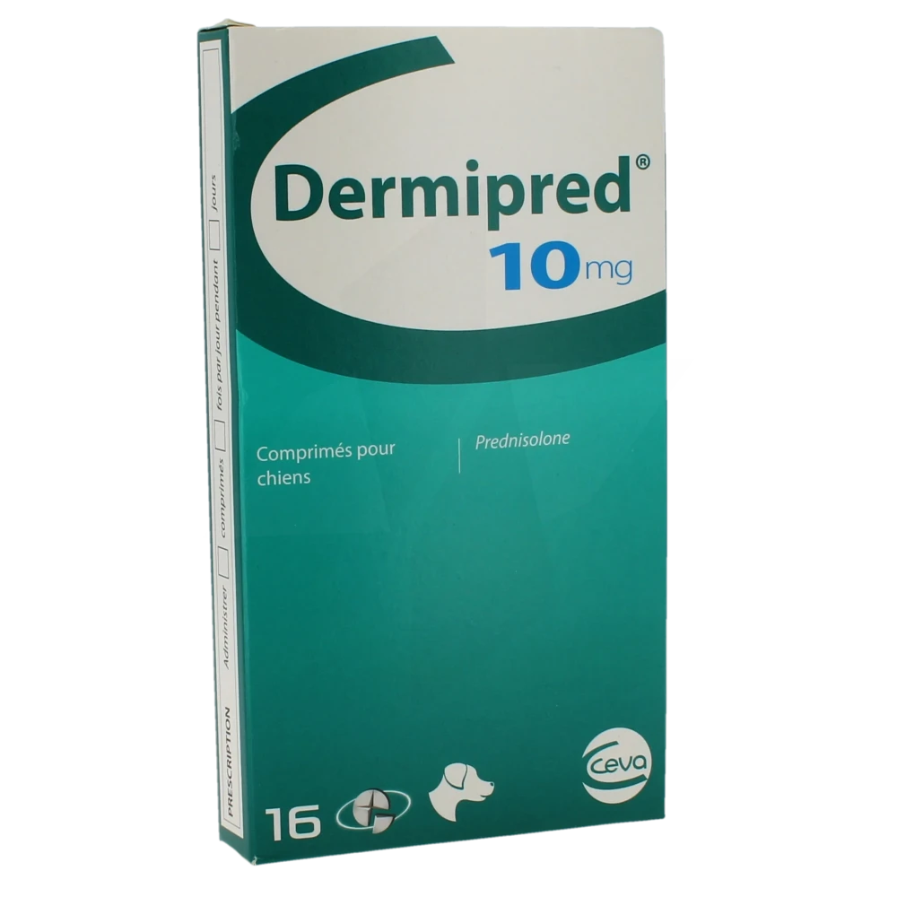 Dermipred 10 Mg Comprimes Pour Chiens, Comprimé