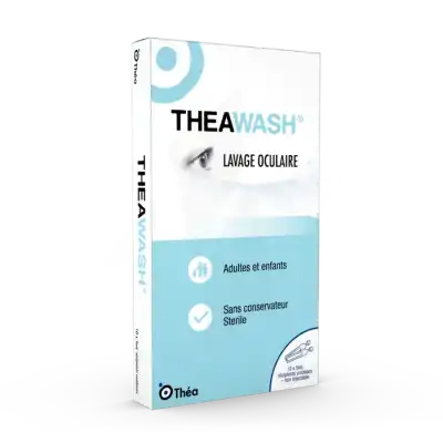 Theawash Solution De Lavage Oculaire Stérile 10 Unidoses/5ml à Clermont-Ferrand