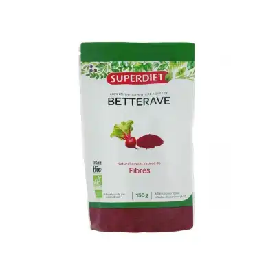 Superdiet Betterave Bio Poudre Sachet/150g à VALENCE